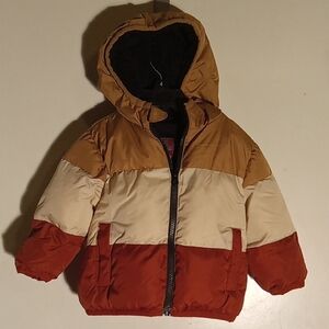 Baby And Toddler Boy Heavyweight Puffer Jacket With A Water Repellent Shell